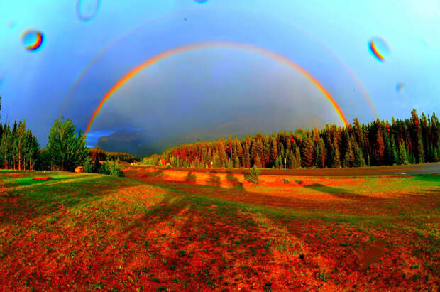 rainbows09 rainbows09 50 потрясающих фотографий двойной радуги