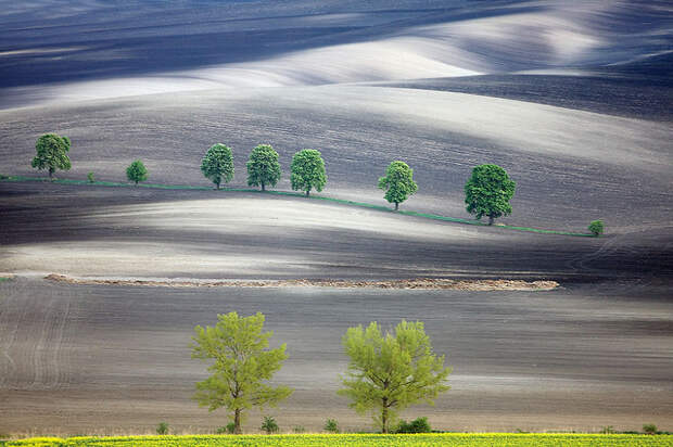 Чарующая красота холмов Моравии (14 фото)