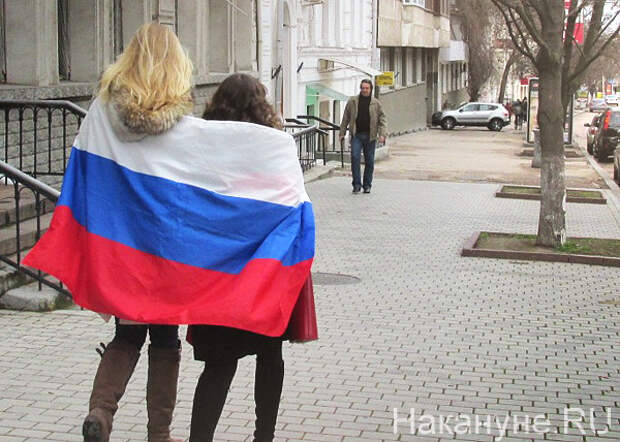 Крым, российский флаг|Фото: Накануне.RU