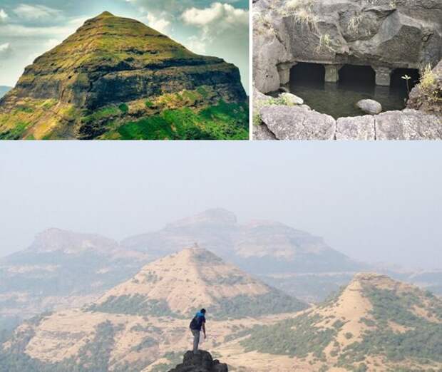 Другие пирамиды Индии. Коллаж автора