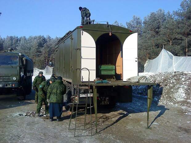 Камаз специального-церковного назначения в войсках ВДВ (9 фото)