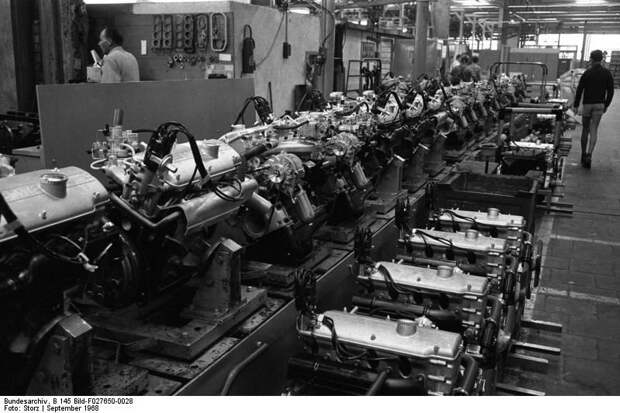 Как собирали BMW в 60-х годах прошлого века авто, история, bmw, производсство, завод
