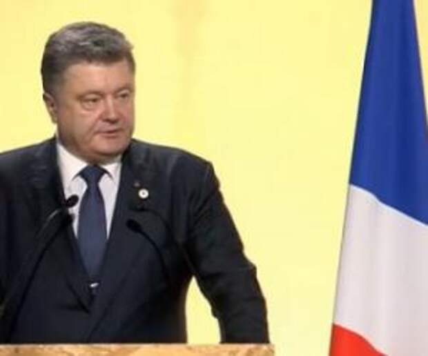 Попрошенко с шоколадкой: Французская пресса опустила украинского гаранта