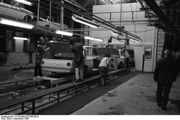 Как собирали BMW в 60-х годах прошлого века авто, история, bmw, производсство, завод