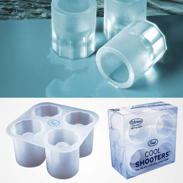 Ледяные стопки для водки дизайн, изобретения, креатив