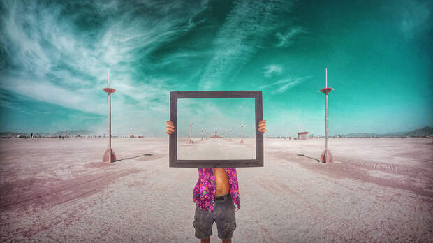 Наполненные сюрреализмом фотографии с Burning Man 2015