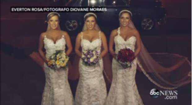 triplets This Is What Happens When Identical Triplets Tried to Confuse Their Wedding Guests & Grooms