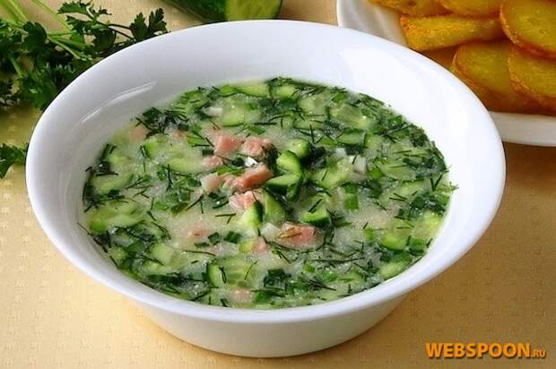 Фото Окрошка мясная