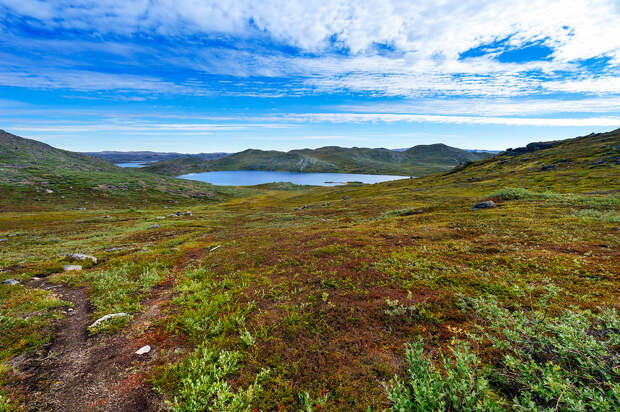 Treeless Arctic Tundra Arctic Circle Trail