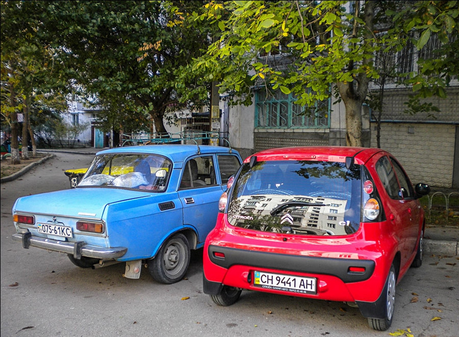 Старые автомобили в Севастополе ретро авто, севастополь, старые авто