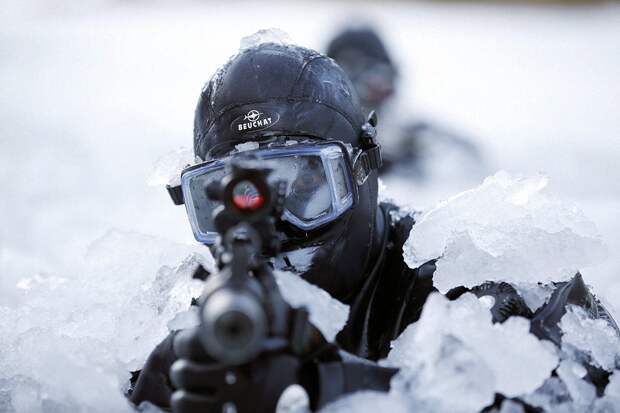 Зимние учения южнокорейского спецназа-14