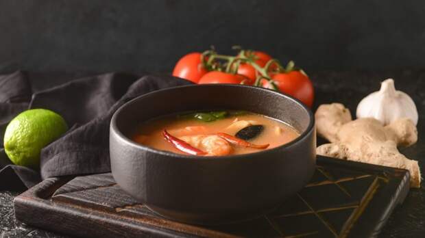 Тайский суп том ям по лучшему рецепту