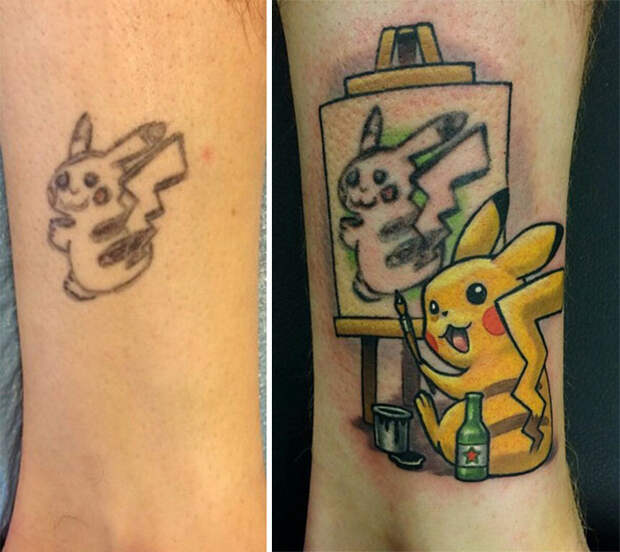 10+ Creative Cover-Up Tattoo Ideas That Show A Bad Tattoo Is Not The End Of Life