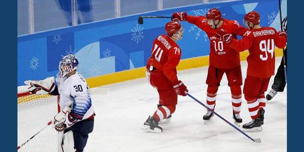 Американцам не хватило Путина на хоккейном матче против России