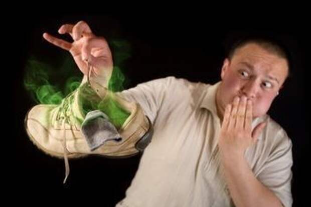 Убираем неприятный запах из обуви