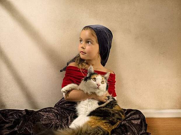 5-летняя девочка  картины барокко билл гекас