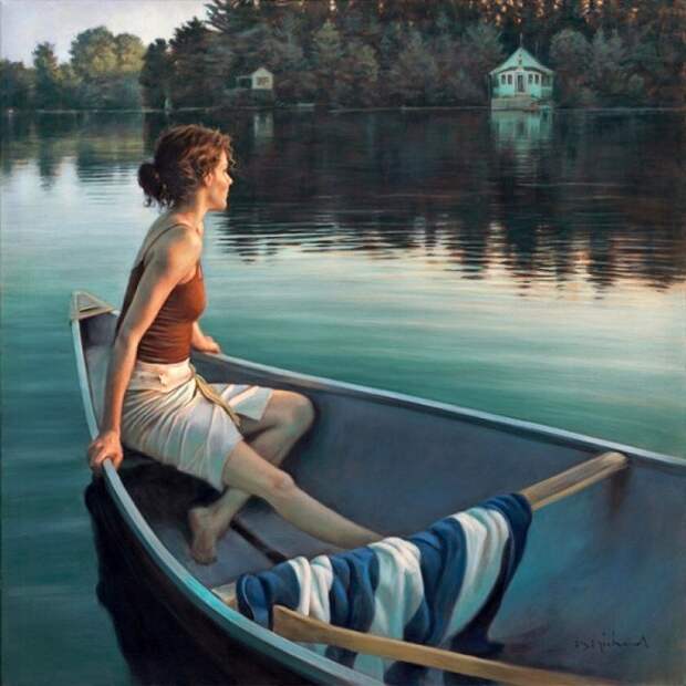 Летние мотивы в картинах Даниэль Ричард