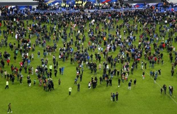 Ситуация на стадионе Stade de France