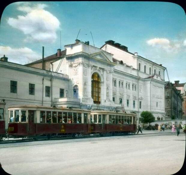 Редчайшие снимки Москвы 1931 года в цвете (77 фото)