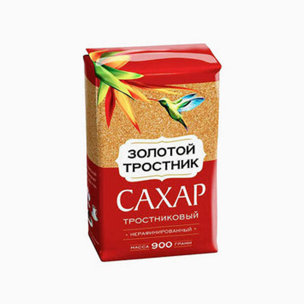 Сахар «Золотой Тростник» тростниковый нерафинированный, 900 г, 115 руб. (с уетом скидки)