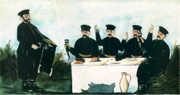 Нико Пиросмани. *Праздник* Нико Пиросмани. *Праздник*