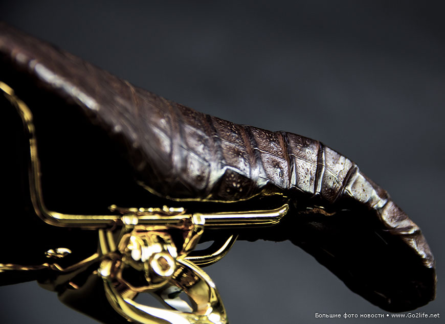 24K Gold extreme mountain bike
