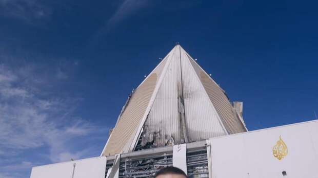 Появились новые кадры повреждённого Ираном стратегического радара США на базе в Катаре (ВИДЕО)