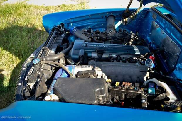 ГАЗ-21 с двигателем 2JZ-GTE ГАЗ-21 с двигателем 2JZ-GTE 2JZ, toyota, волга, газ-21, свап, тюнинг