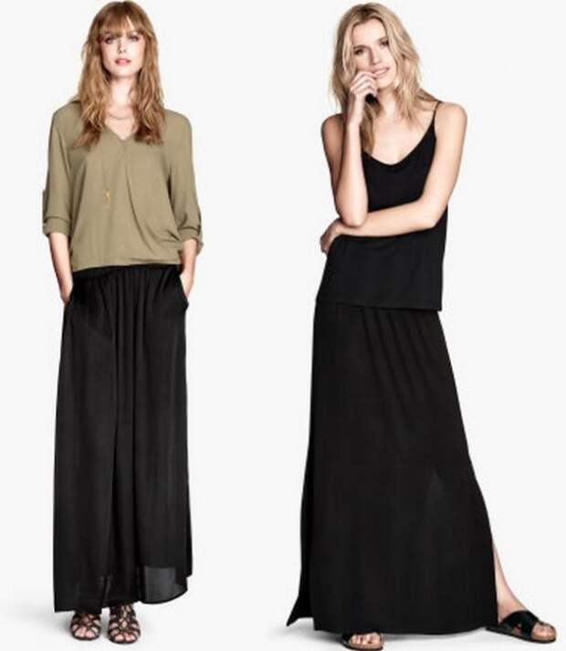 Long skirts