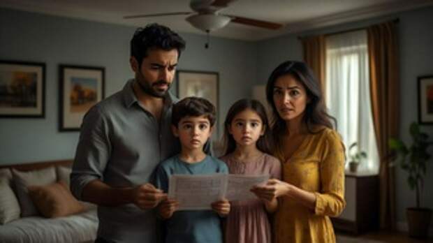 Семья получила квитанцию за ЖКУ / Изображение сгенерировано YandexGPT 5 Pro / amic.ru