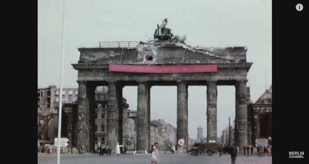 Берлин 1945-го в цвете Берлин 1945-го в цвете, история, фото