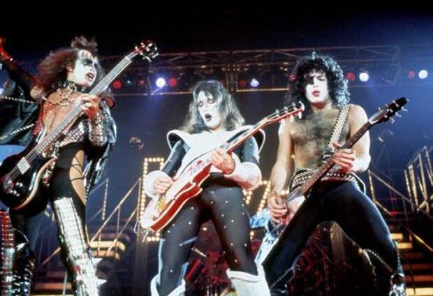Kiss на сцене, 1977 год