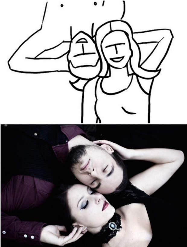 самые удачные позы для фотосессии 