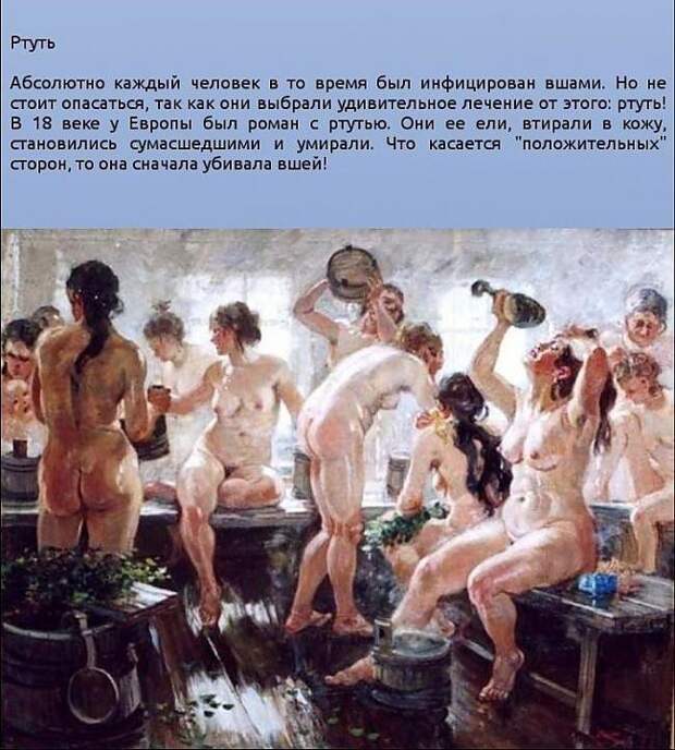 Как относились к гигиене в Европе 18го века (10 фото)