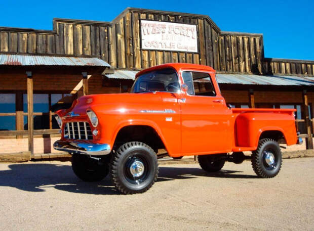 Полный привод для пикапа Chevrolet 1956 года NAPCO, авто, пикап, полный привод, шевролет