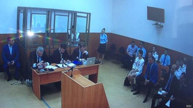 Надежда Савченко, суд