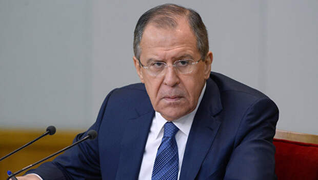 Министр иностранных дел России Сергей Лавров. Архивное фото