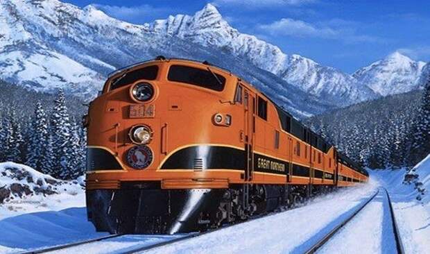4. Empire Builder, США 4. Empire Builder, США железная дорога, поезд, путешествие
