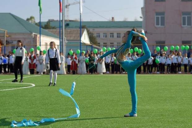 В Адыгее открыли 9 спортплощадок по программе «Газпром – детям»