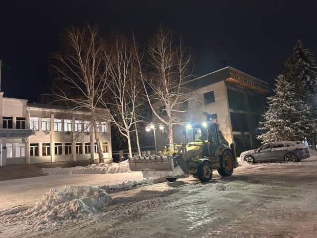 В Майкопском районе приступили к расчистке дорог и обработке улично-дорожной сети
