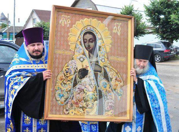 Калужская икона Божией Матери о чём молятся