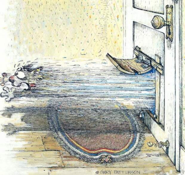 Коты-котики,теплые животики... Художник Гэри Паттерсон (Gary Patterson) (114 картинок)