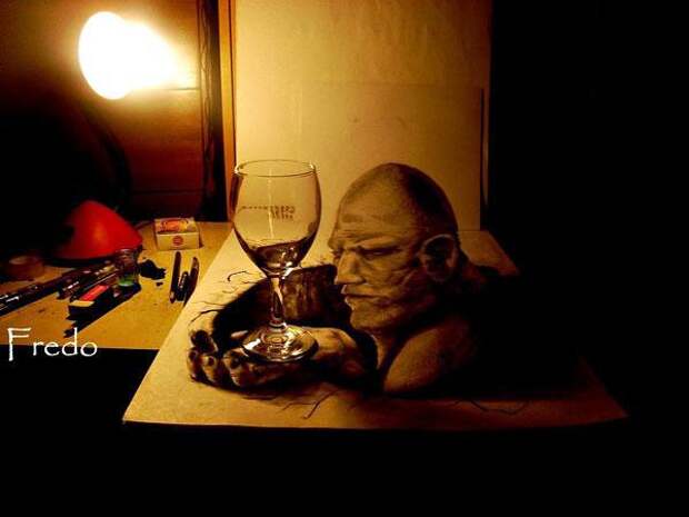 3D рисунки карандашом (9)