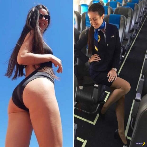 Раздеваем стюардесс! &#9992;&#65039; - 12