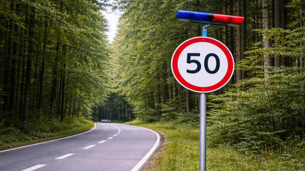 Мигающие «шериф‑балки» на столбах: водители принимают их за полицейские маячки и сбавляют скорость