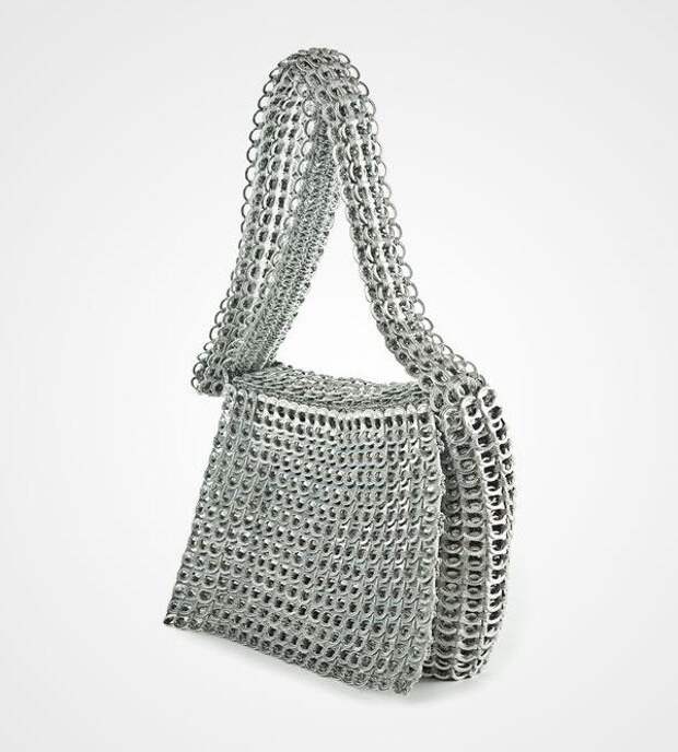 Сумка из крышек от банок (2)
