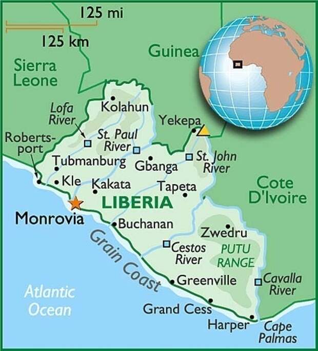 Республика Либерия: почему флаг этой африканской страны похож на флаг США