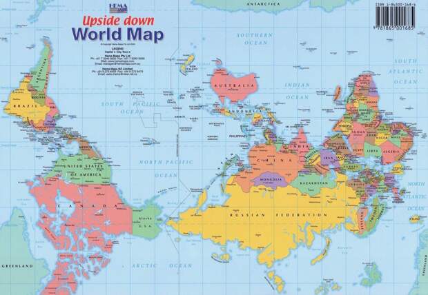 worldmaps05 Карты мира  —  как они выглядят в разных странах