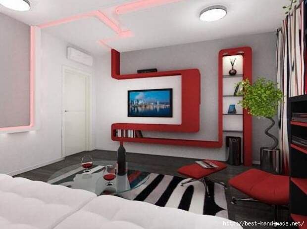 Small-Apartment-Design-with-Retro-Futurism-in-Interior-Space-Wall-and-Ceiling-Interior-590x442 (590x442, 109Kb)