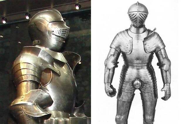 Как справляли нужду рыцари в доспехах? (4 фото)